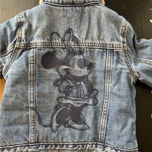 Baby gap Minnie Sherpa Jean jacket